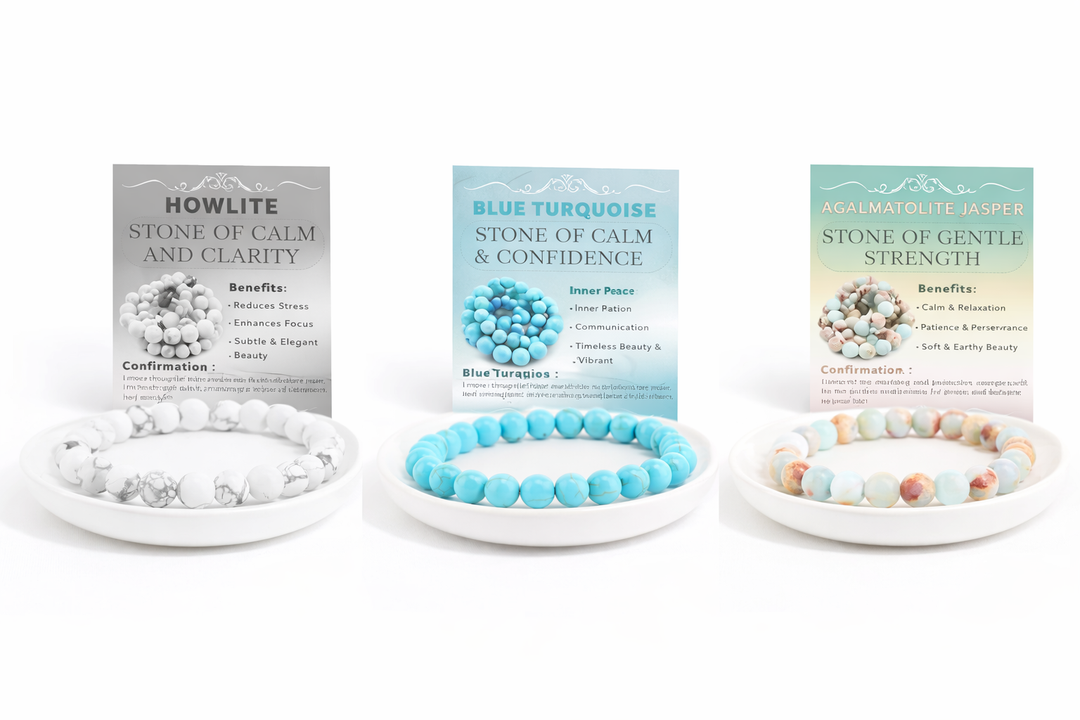 CRYSTAL BRACELET FOR ENERGY, INTENTION, AND ALIGNMENT