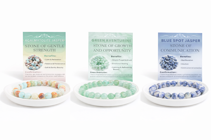 CRYSTAL BRACELET FOR ENERGY, INTENTION, AND ALIGNMENT